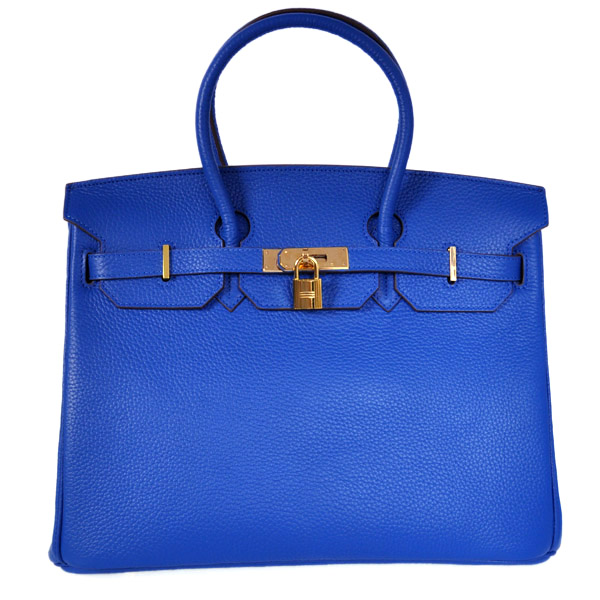 H35CVG Hermes Birkin 35CM pelle Clemence in viola con oro h